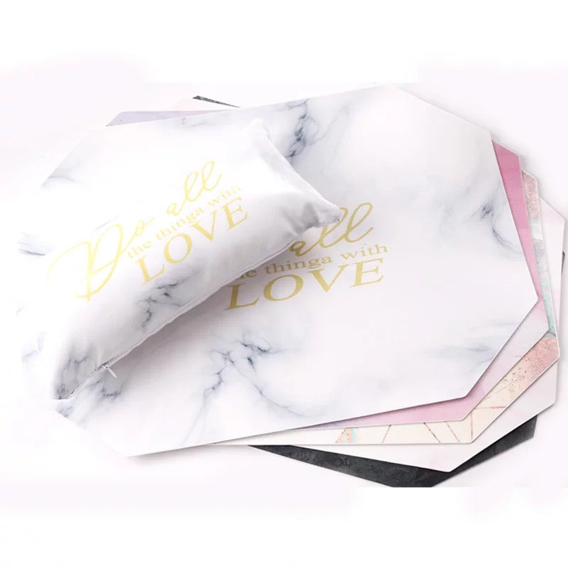 Cushion Mable Arm Rest with matching Pad - Premier Nail Supply