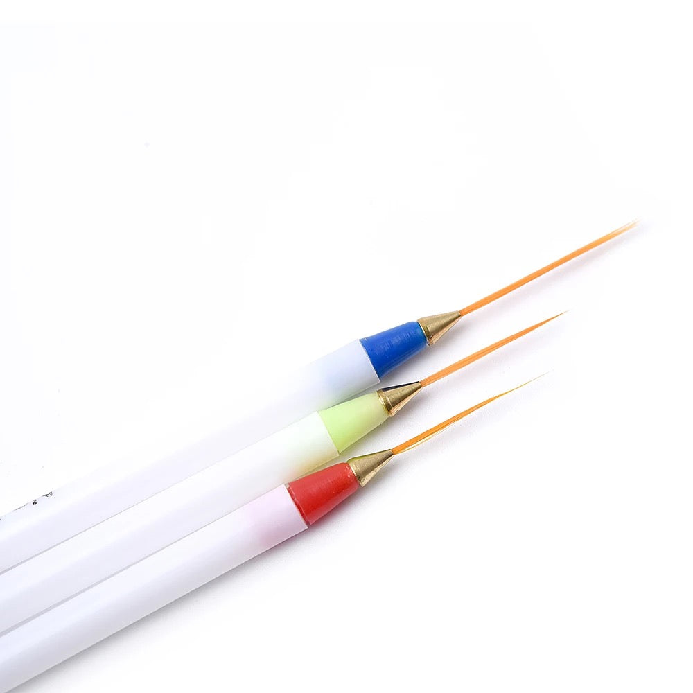 Art Brush Set 3pcs -#66422 - Premier Nail Supply