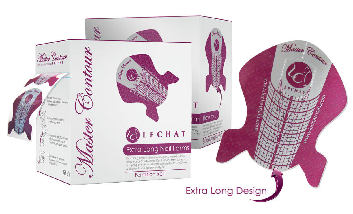 Lechat Master Contour Extra Long Nail Form - #PTMCF1 - Premier Nail Supply