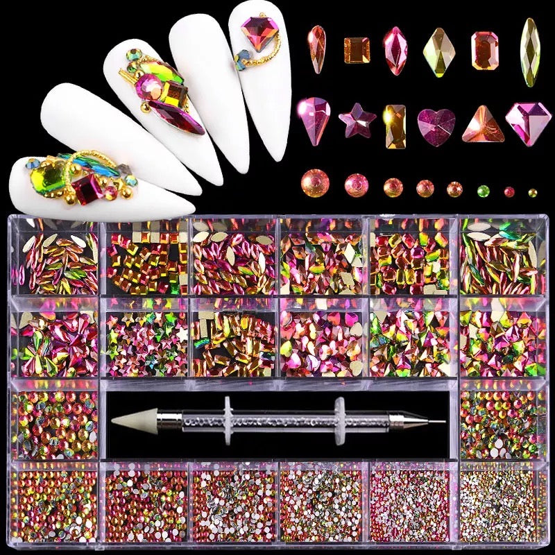 Luxury Flame Rhinestone Kit RH008 - Premier Nail Supply
