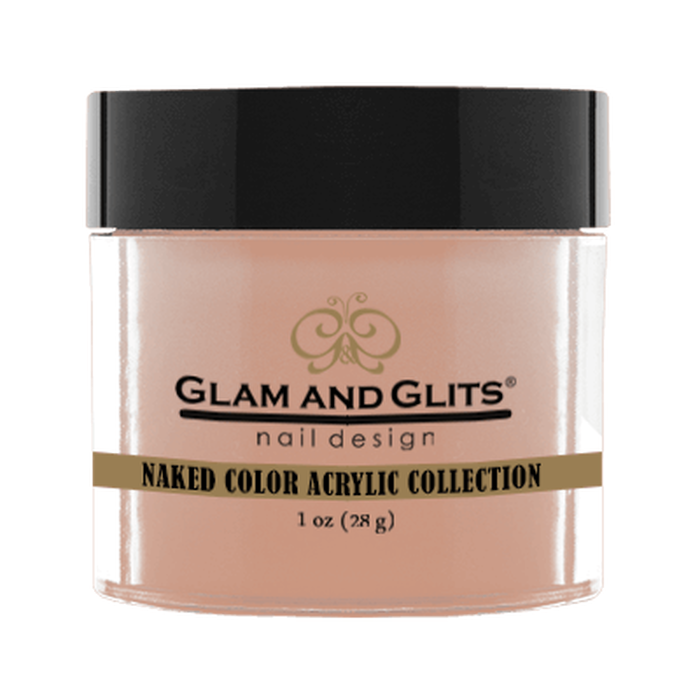 Glam & Glits Acrylic Powder - Never Enough Nude 1 oz - NCA396 - Premier Nail Supply