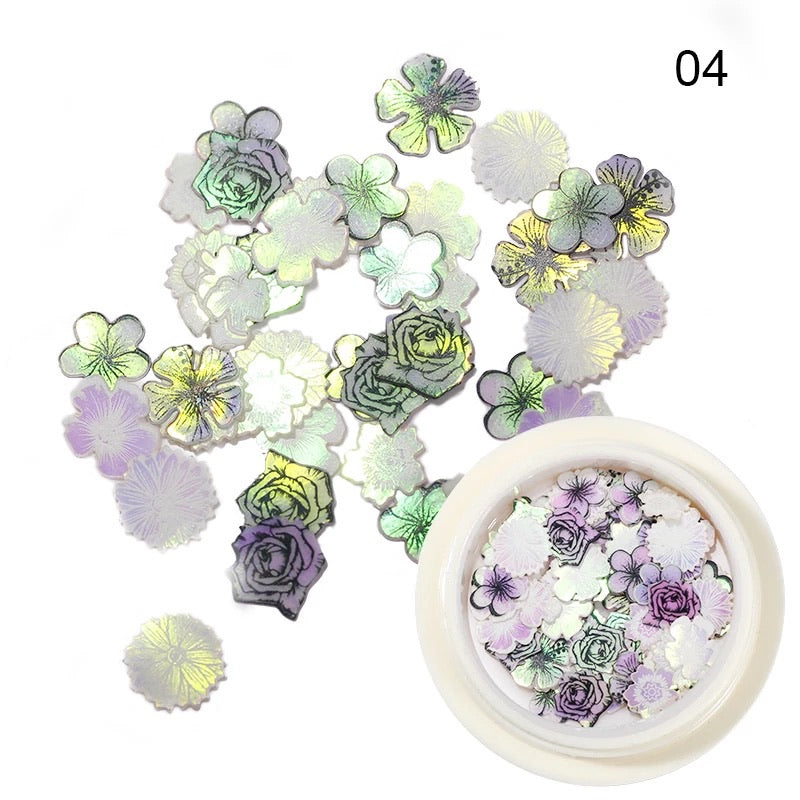 3D Mini Butterfly Flower - #ZP087 - Premier Nail Supply