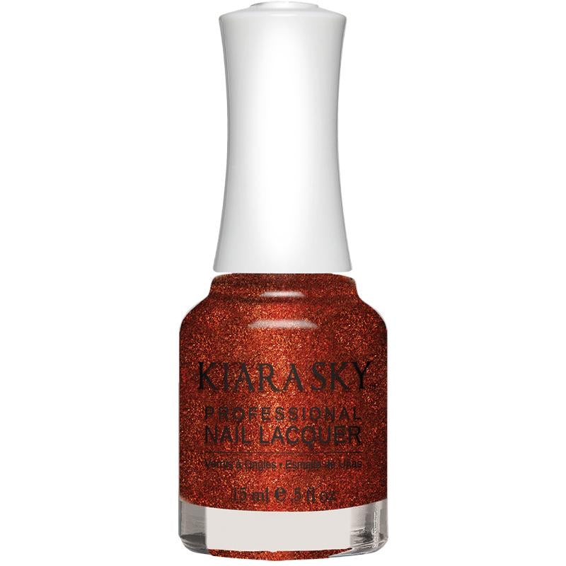 Kiara Sky Nail lacquer - Frosted Pomegranate 0.5 oz - #N457 - Premier Nail Supply