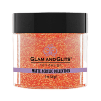Glam & Glits Acrylic Powder - Orange Brandy 1 oz - MA634 - Premier Nail Supply