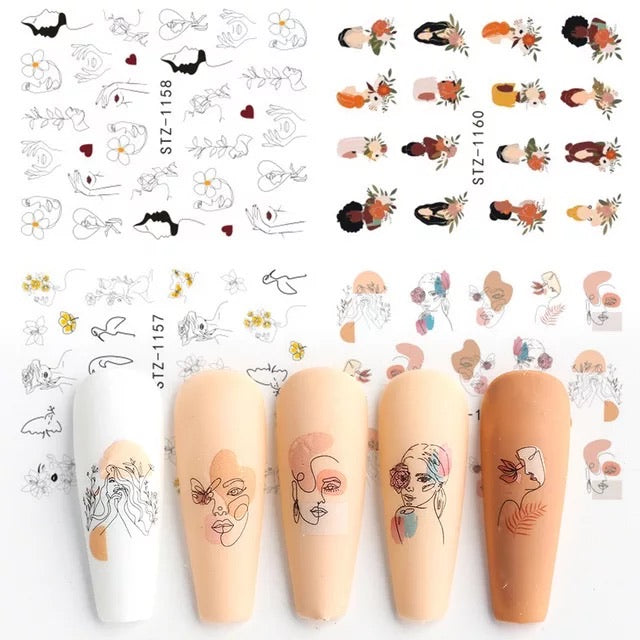 She Loves Me Flowers STZ-1158 - Premier Nail Supply