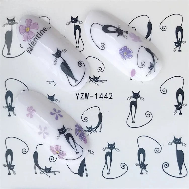 Cuties Black Cat - YZW1442 - Premier Nail Supply