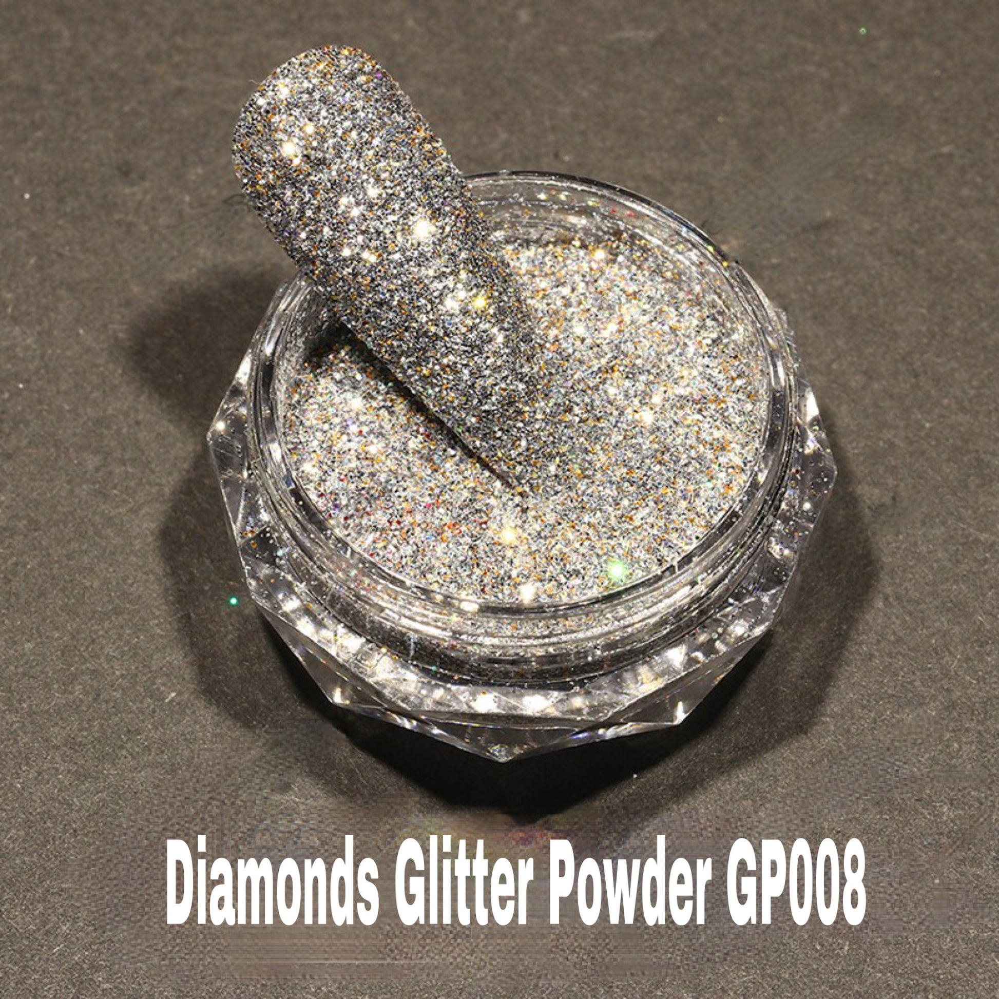 DIAMONDS GLITTER POWDER GP008 - Premier Nail Supply
