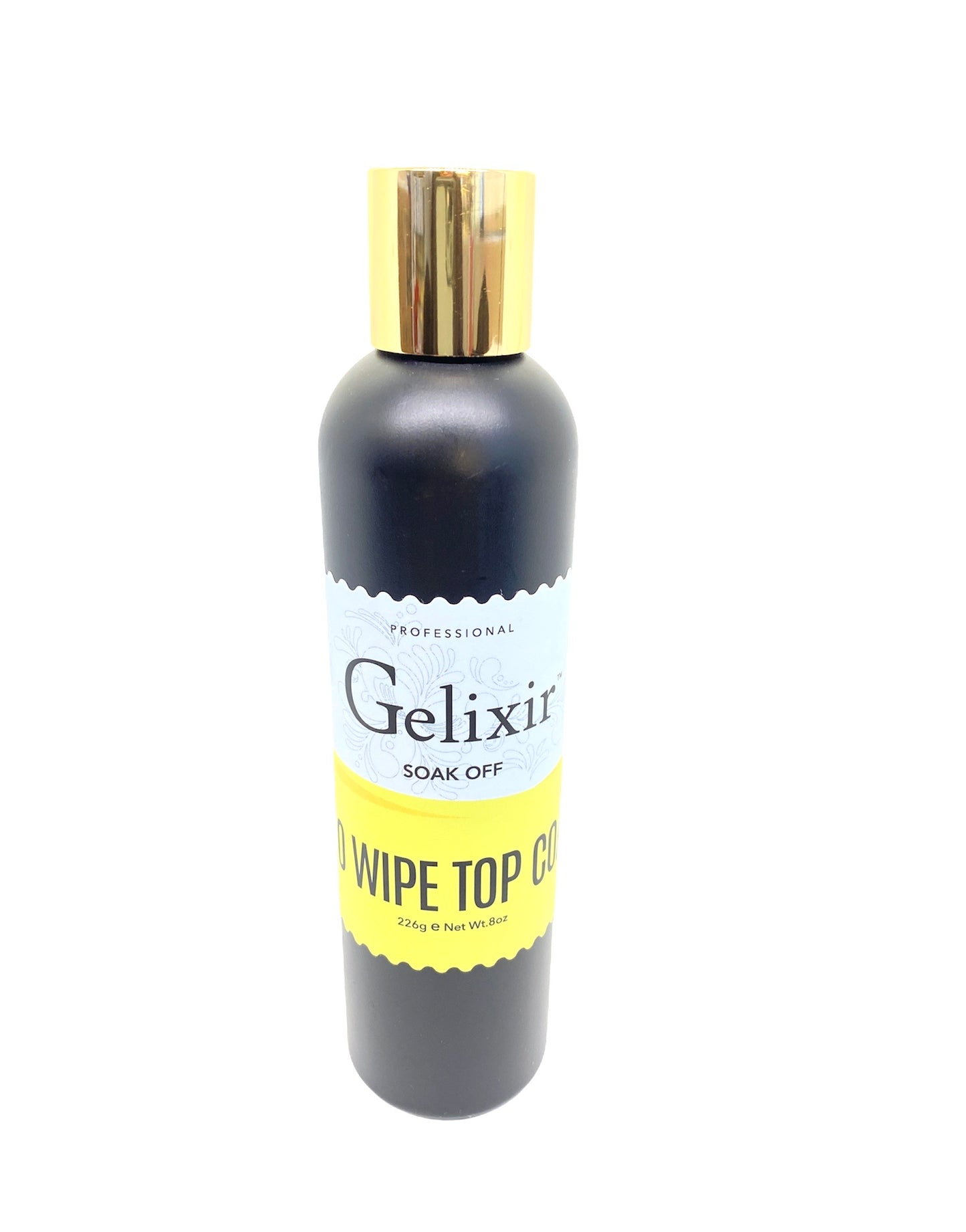 Gelixir Soak Off No Wipe Topcoat 0.5 oz - Premier Nail Supply