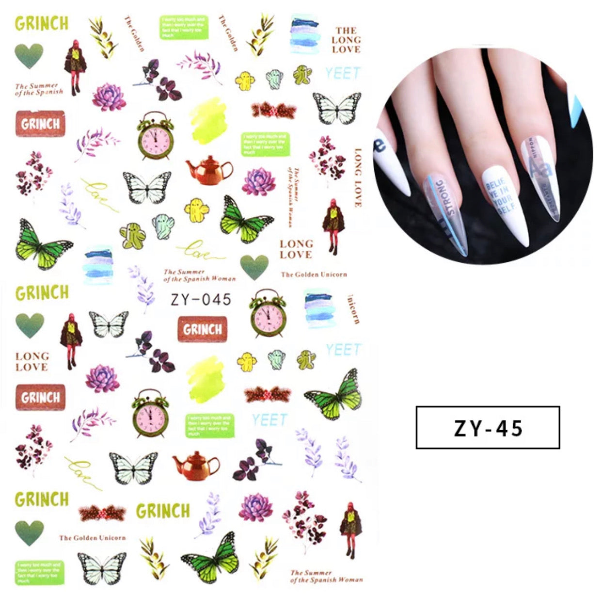The Summer Of The Spanish Woman - ZY045 - Premier Nail Supply