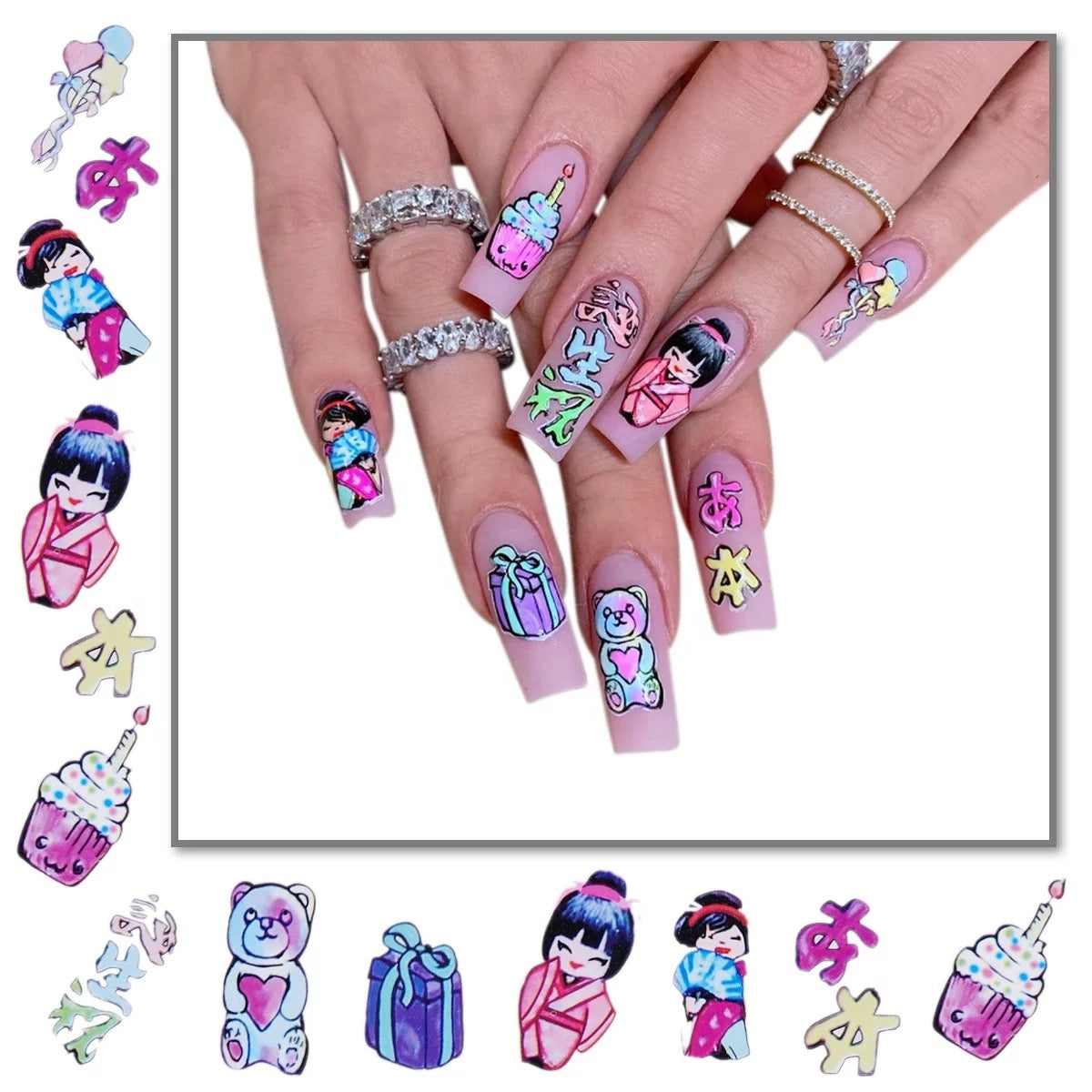 Japanese Girl ST103 - Premier Nail Supply