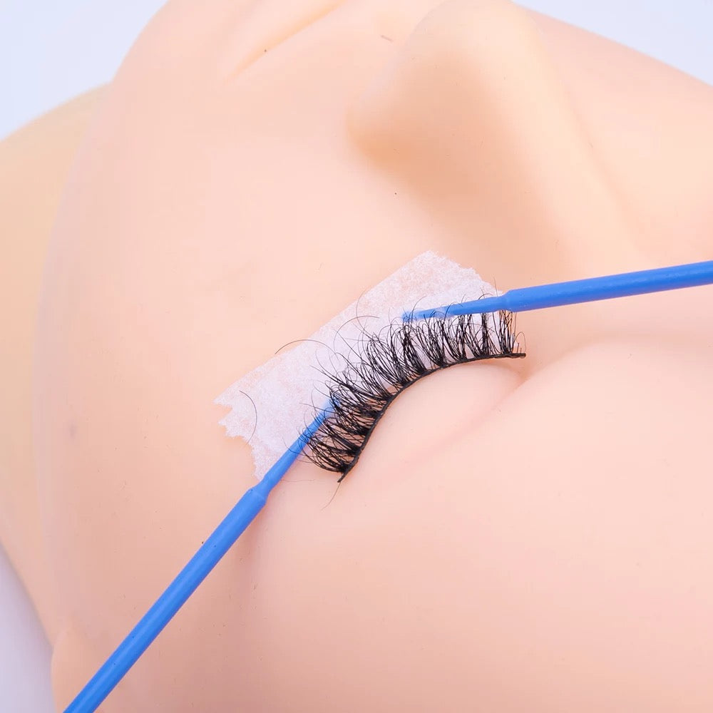 Eyelash Dark Blue Micro Brush 100pcs/Box - Premier Nail Supply