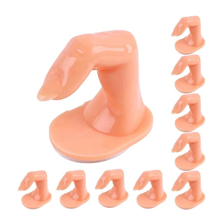 Practice Fingers With Nail - Premier Nail Supply