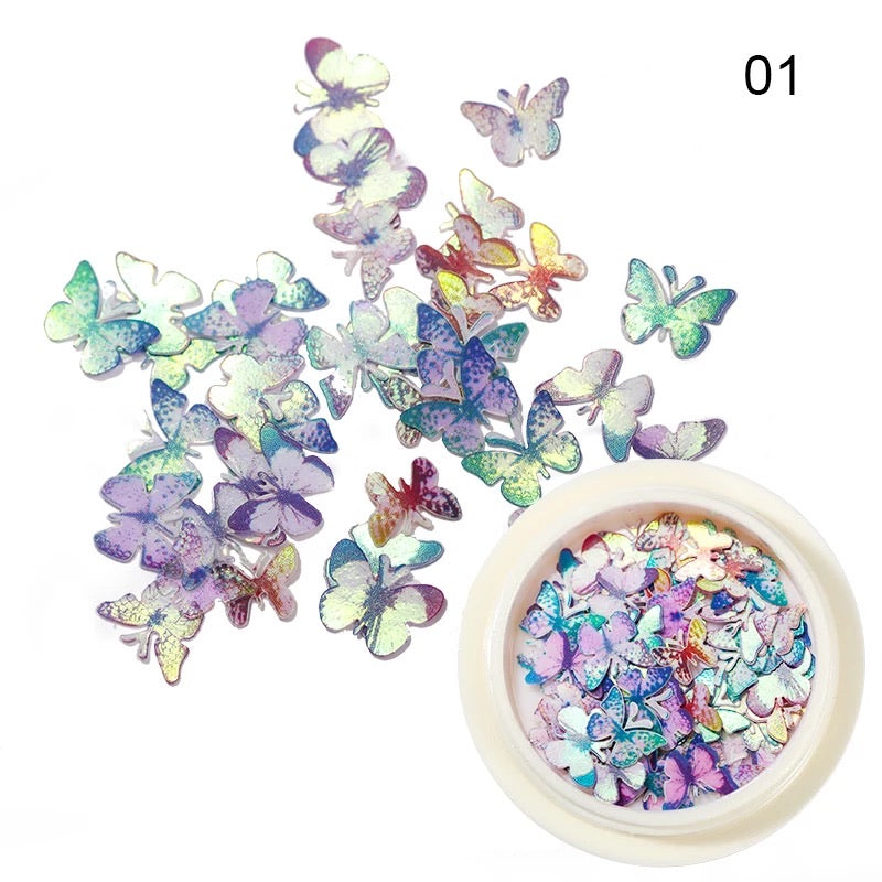 3D Mini Butterfly Flower - #ZP087 - Premier Nail Supply