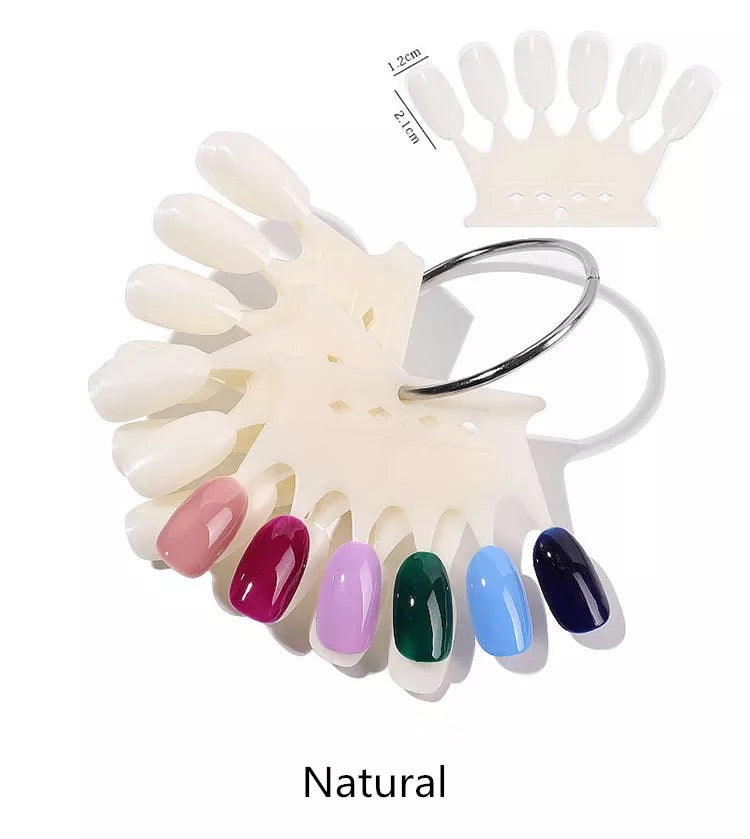 Crown Fan-shaped False Nail Watch-#37462 - Premier Nail Supply