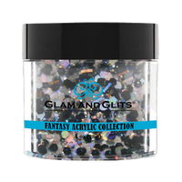 Glam & Glits Acrylic Powder - Black Sabbath 1 oz - FA522 - Premier Nail Supply