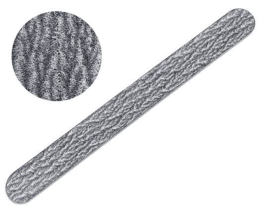 B20 -  Nail File Zebra Round Gray Mini Disposable 80/100 - 50 pcs/ bag- #50018 - Premier Nail Supply