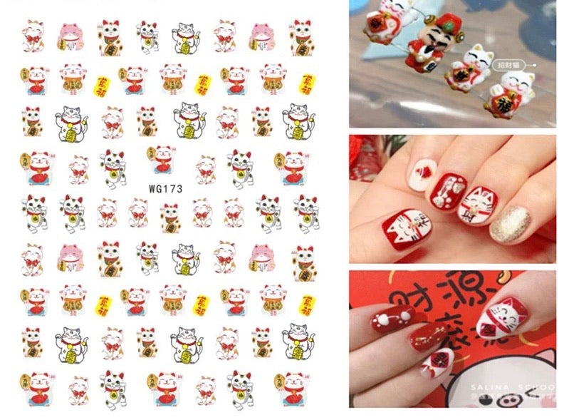 Cat Of Fortune -WG173 - Premier Nail Supply