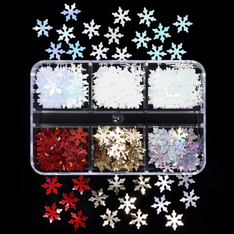 Snow Flakes Mix Colors #27766 - Premier Nail Supply