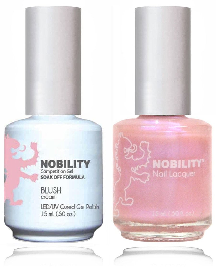 Lechat Nobility Gel Polish & Nail Lacquer - Blush 0.5 oz - #NBCS101 - Premier Nail Supply