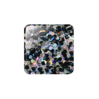 Glam & Glits Acrylic Powder - Black Sabbath 1 oz - FA522 - Premier Nail Supply
