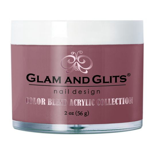 Glam & Glits Acrylic Powder Blend Color - Very Berry 2 oz - BL3106 - Premier Nail Supply