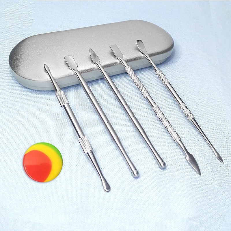 Stainless Steel Cuticle Pusher 5pcs/ Box - Premier Nail Supply