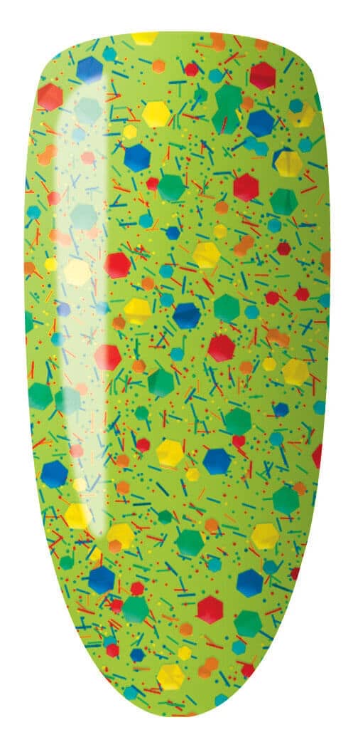 Lechat Nobility Gel Polish & Nail Lacquer - Crazy Confetti 0.5 oz - #NBCS108 - Premier Nail Supply