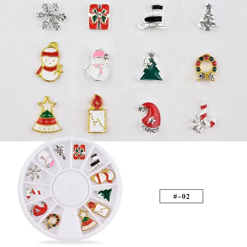 3D Christmas Nail Art Diamond Rhinestone #2 - Premier Nail Supply