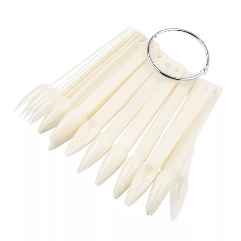 Sample Stiletto Nail Tip - #NCT050P - Premier Nail Supply
