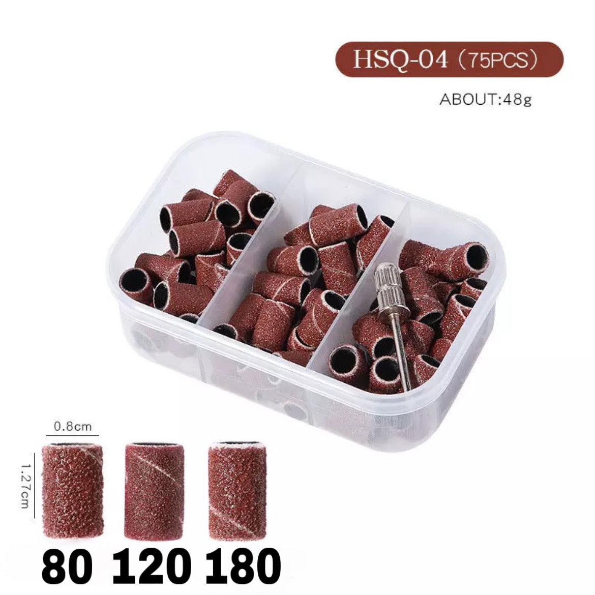 Pro Sand Band 3 Styles HSQ04 - Premier Nail Supply