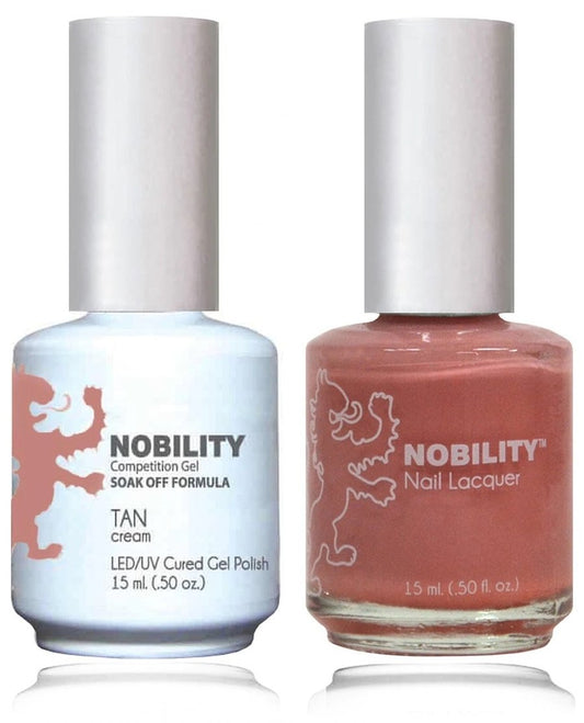 Lechat Nobility Gel Polish & Nail Lacquer - Tan 0.5 oz - #NBCS089 - Premier Nail Supply