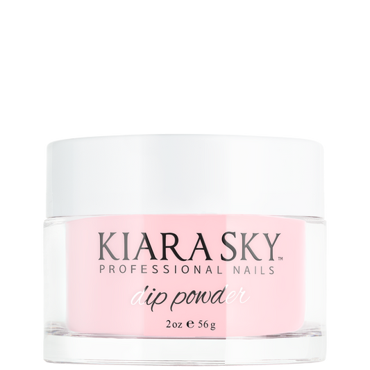 Kiara Sky Dip powder - Medium Pink 2oz -#D402MS - Premier Nail Supply
