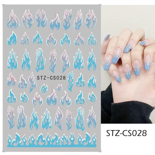 Blue Frames STZCS028 - Premier Nail Supply