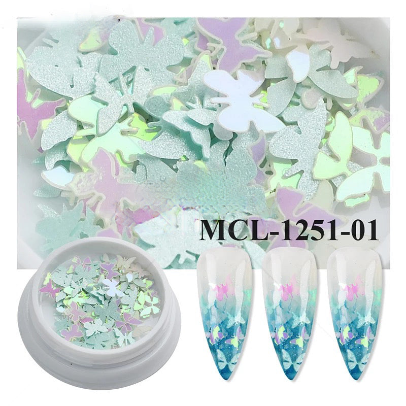 TIFFANY 3D BUTTERFLY MCL125101 - Premier Nail Supply
