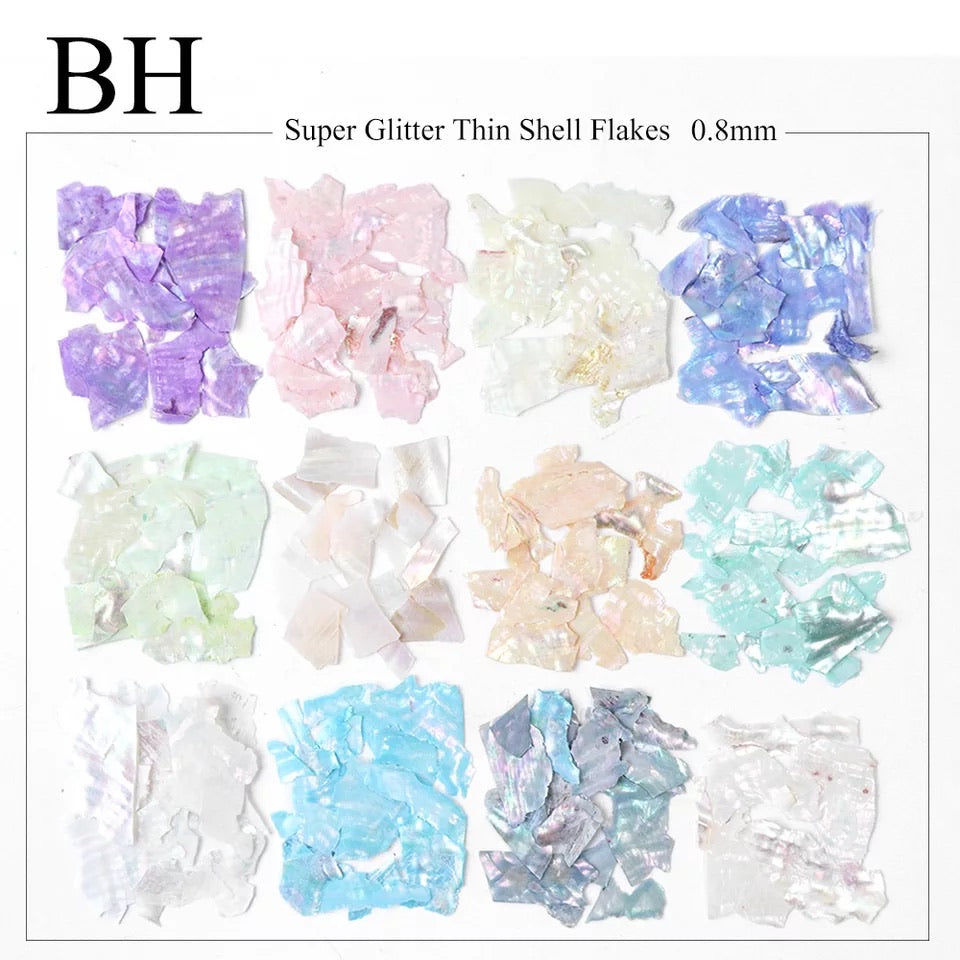 Ultra - Thin Abalone Shell Chip - BH - Premier Nail Supply