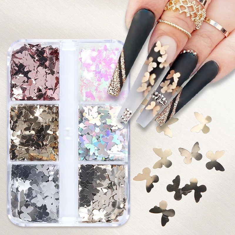 Butterfly Mix Colors #31702 - Premier Nail Supply