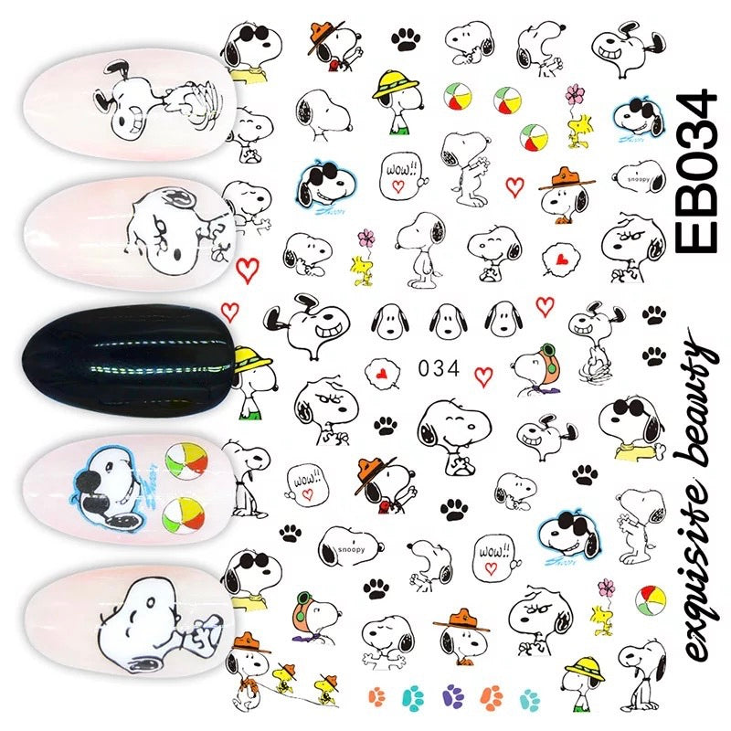 Snoopy Wow wow 034 - Premier Nail Supply