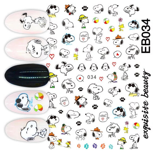 Snoopy Wow wow 034 - Premier Nail Supply