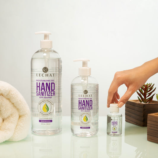 LeChat Hand Sanitizer Gel 16oz - Premier Nail Supply