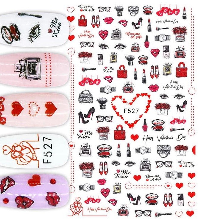 Kiss Me & Give Me A Gift F527 - Premier Nail Supply