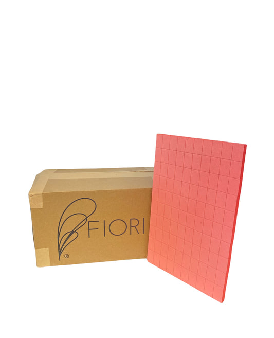 Fiori Mini Nail Buffer Orange White Grit 100/120 1500 pc #W5 - Premier Nail Supply