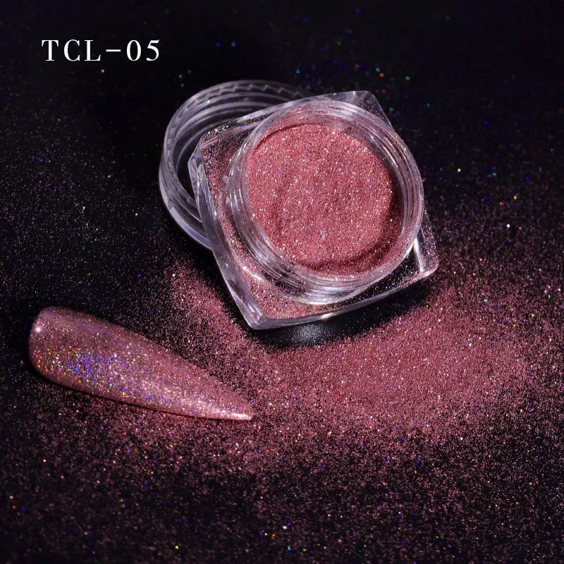 Magic Laser Hot Pink Chrome Powder TCL05-25238 - Premier Nail Supply