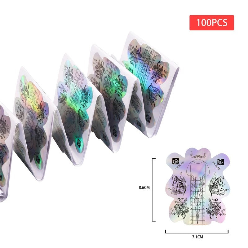 XXL Long Acrylic Nail Forms Nail Extension Tips - Premier Nail Supply