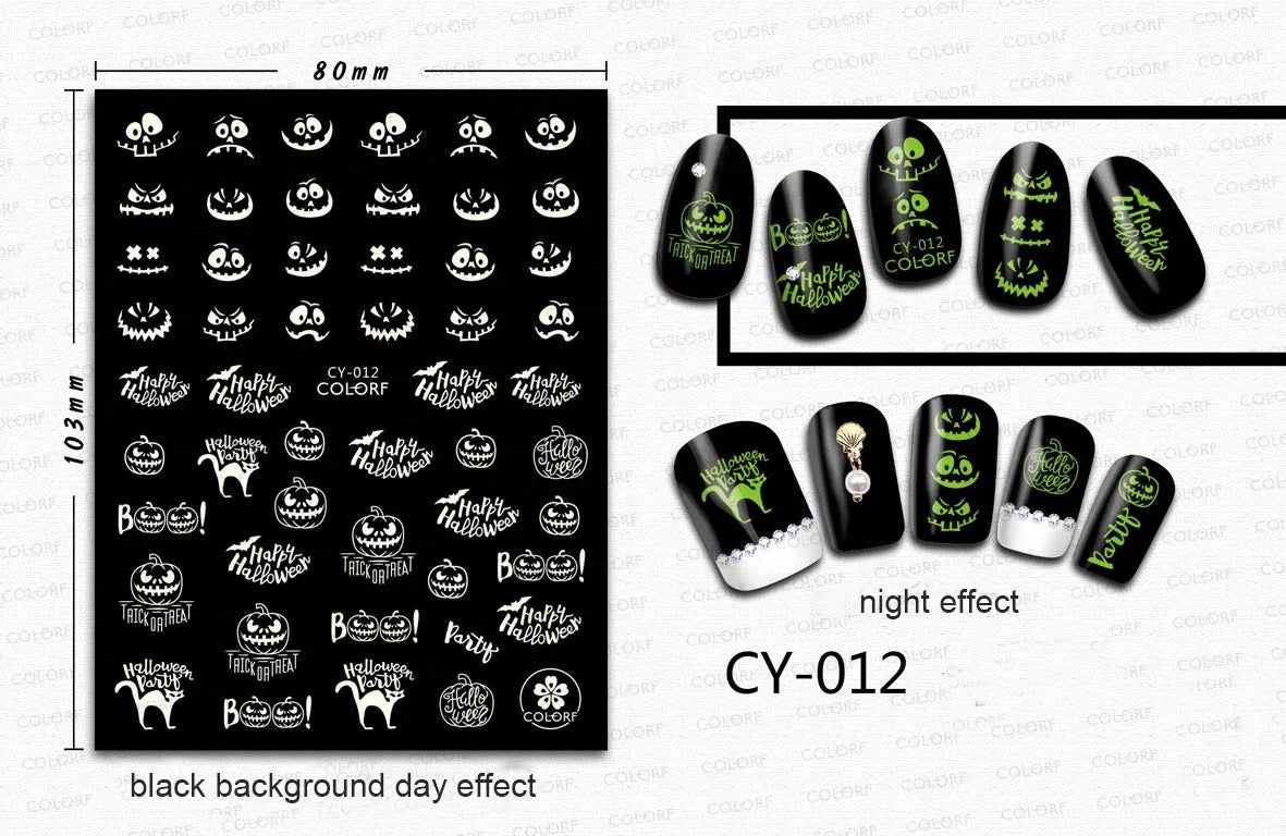 Happy Halloween -CY012 - Premier Nail Supply
