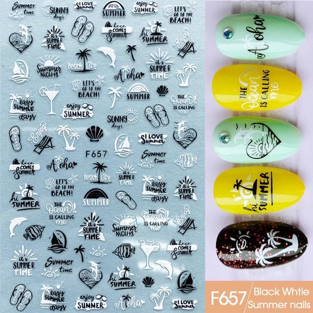 Let Go To The Beach F657 - Premier Nail Supply
