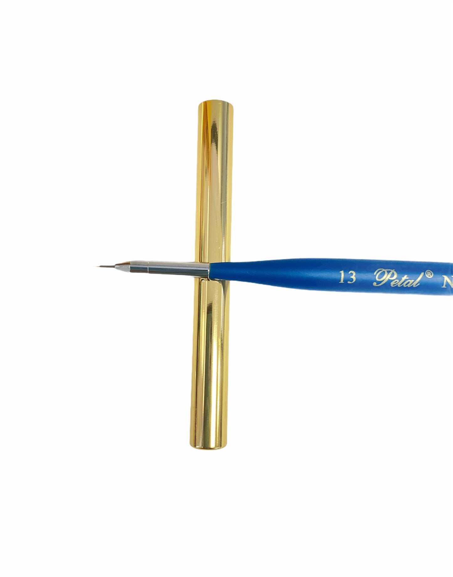#13 Petal Nail Art Brush Pointed Oval With Cap - #05654 - Premier Nail Supply