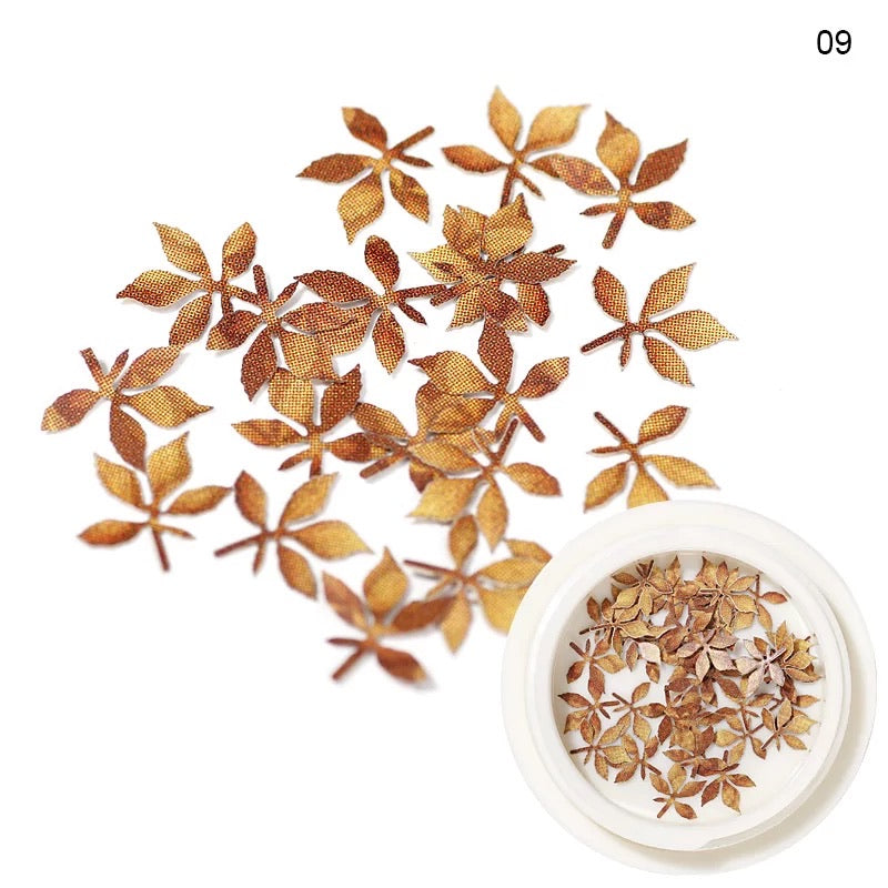 Pub wood Natural Leaves PWL09 - Premier Nail Supply