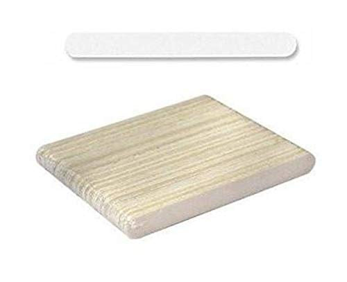 Regular White Nail Files 7" - Grit 100/100 (50Pcs/Pk) - #51835 - Premier Nail Supply