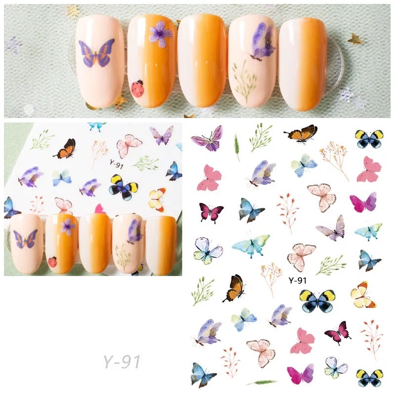 Spring Butterfly Y-91 - Premier Nail Supply