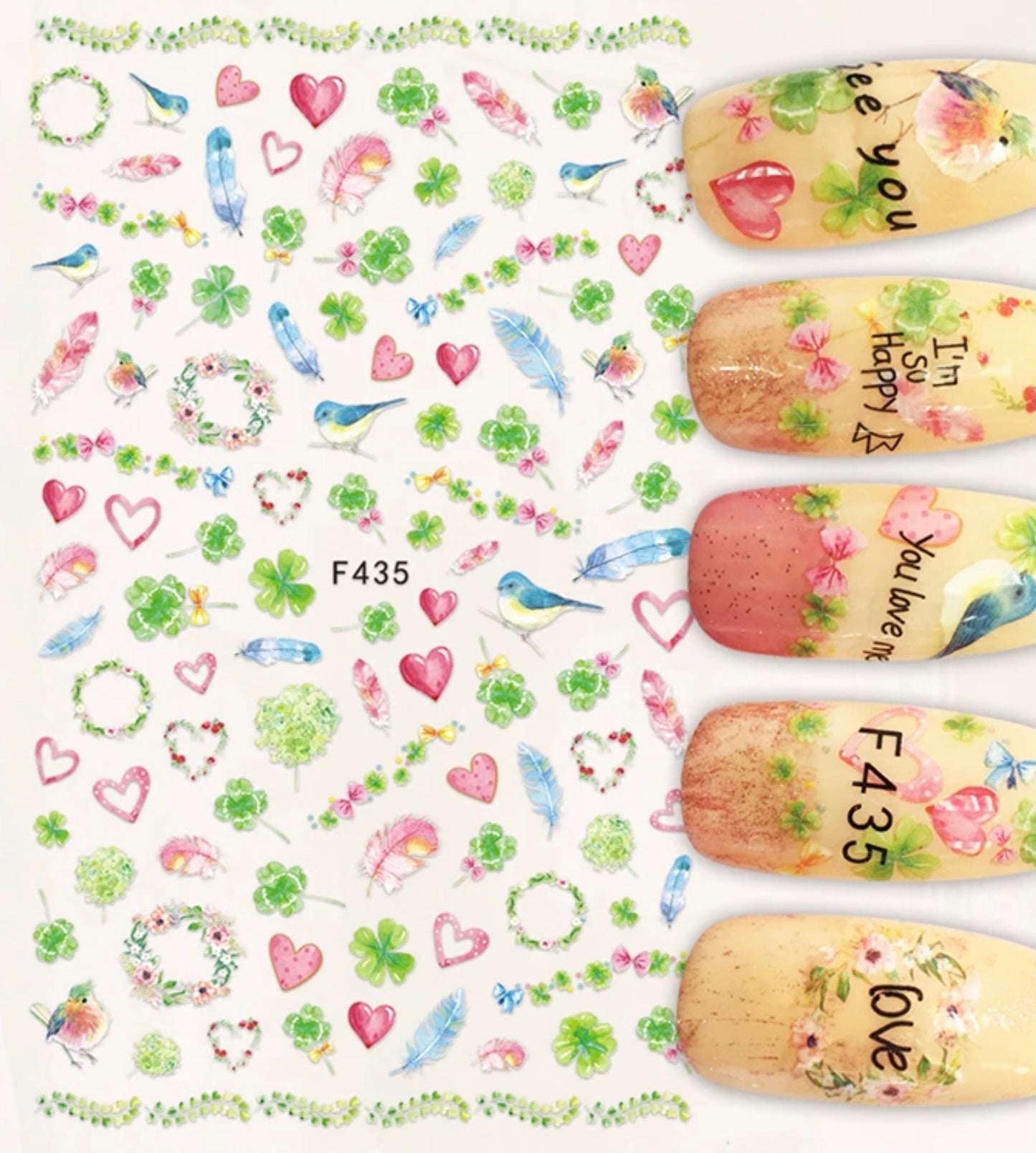 I’m So Happy. Love - F435 - Premier Nail Supply